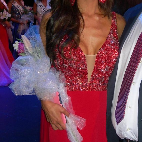 Size 6 (altered to a size 4) Sherri Hill Gown - Picture 4 of 5